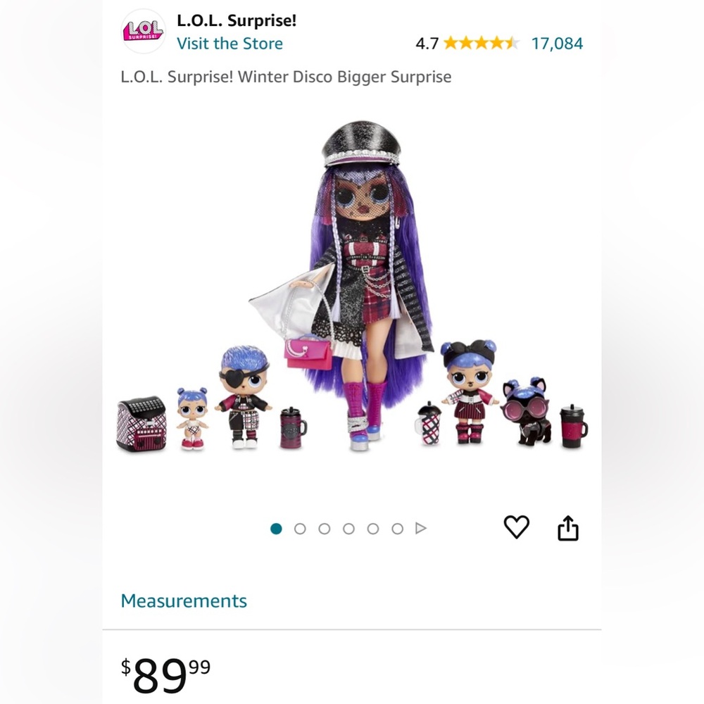 L.O.L Surprise! Winter Disco Bigger Surprise